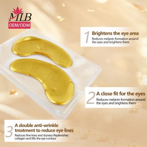 قناع العين Skailie Snail Gold Crystal
